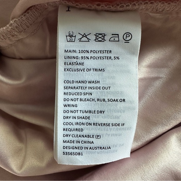 Women’s BARDOT Lina Lace Pink Rose Knee Length Sheath Dress Size 10 - Picture 11 of 13